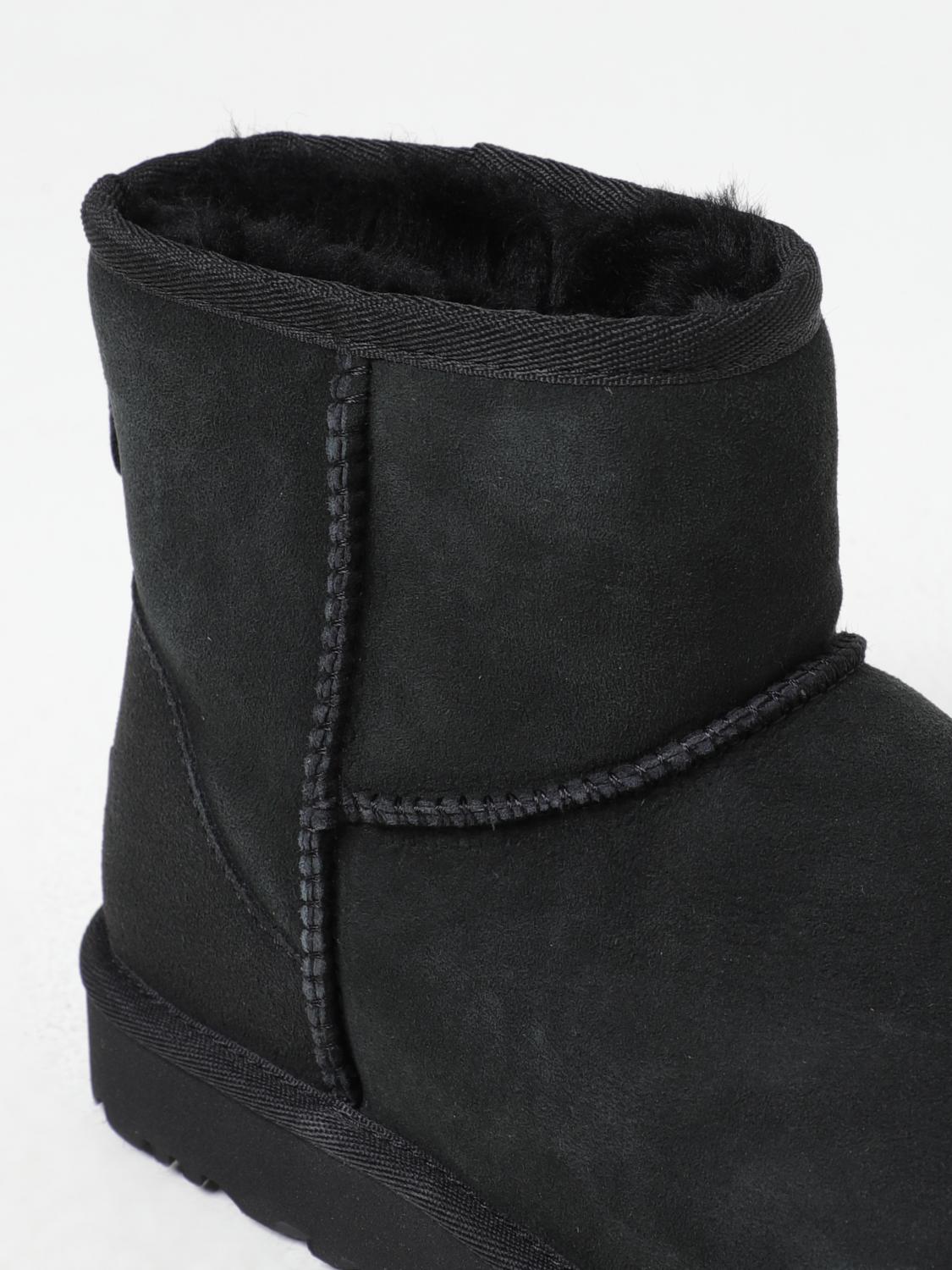 UGG STIVALI: Stivaletto Classic Mini II UGG in camoscio , Nero - Img 4