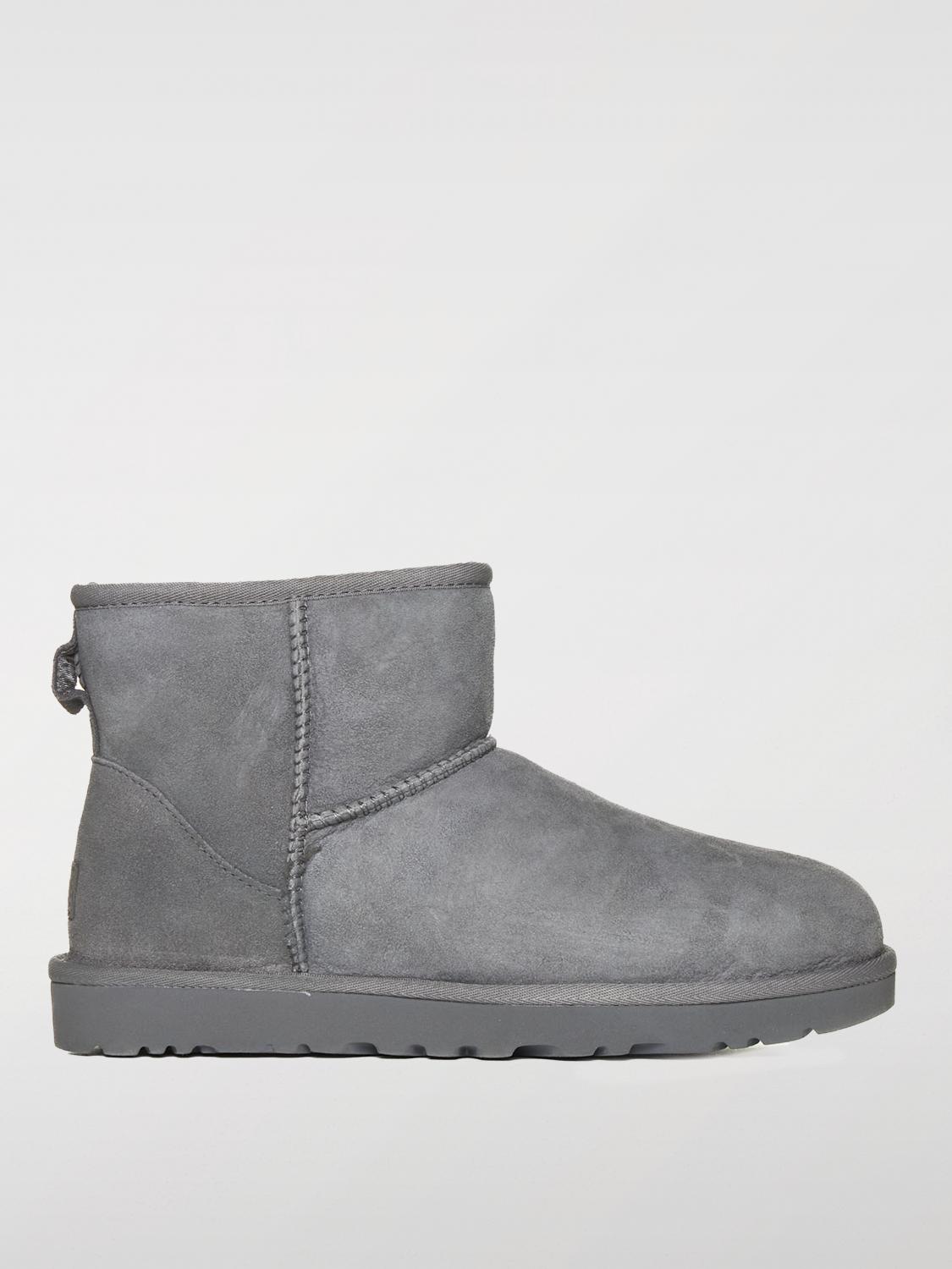 UGG STIVALI: Stivaletto Classic Mini II UGG in camoscio , Grigio - Img 1