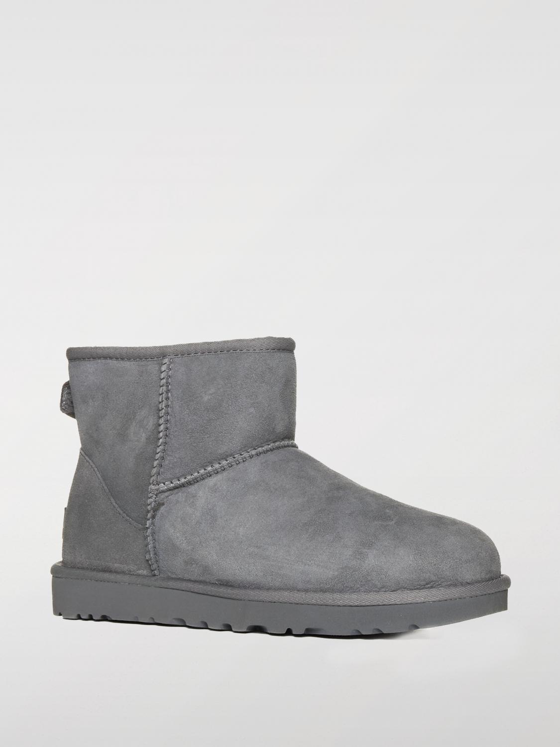 UGG STIVALI: Stivaletto Classic Mini II UGG in camoscio , Grigio - Img 2