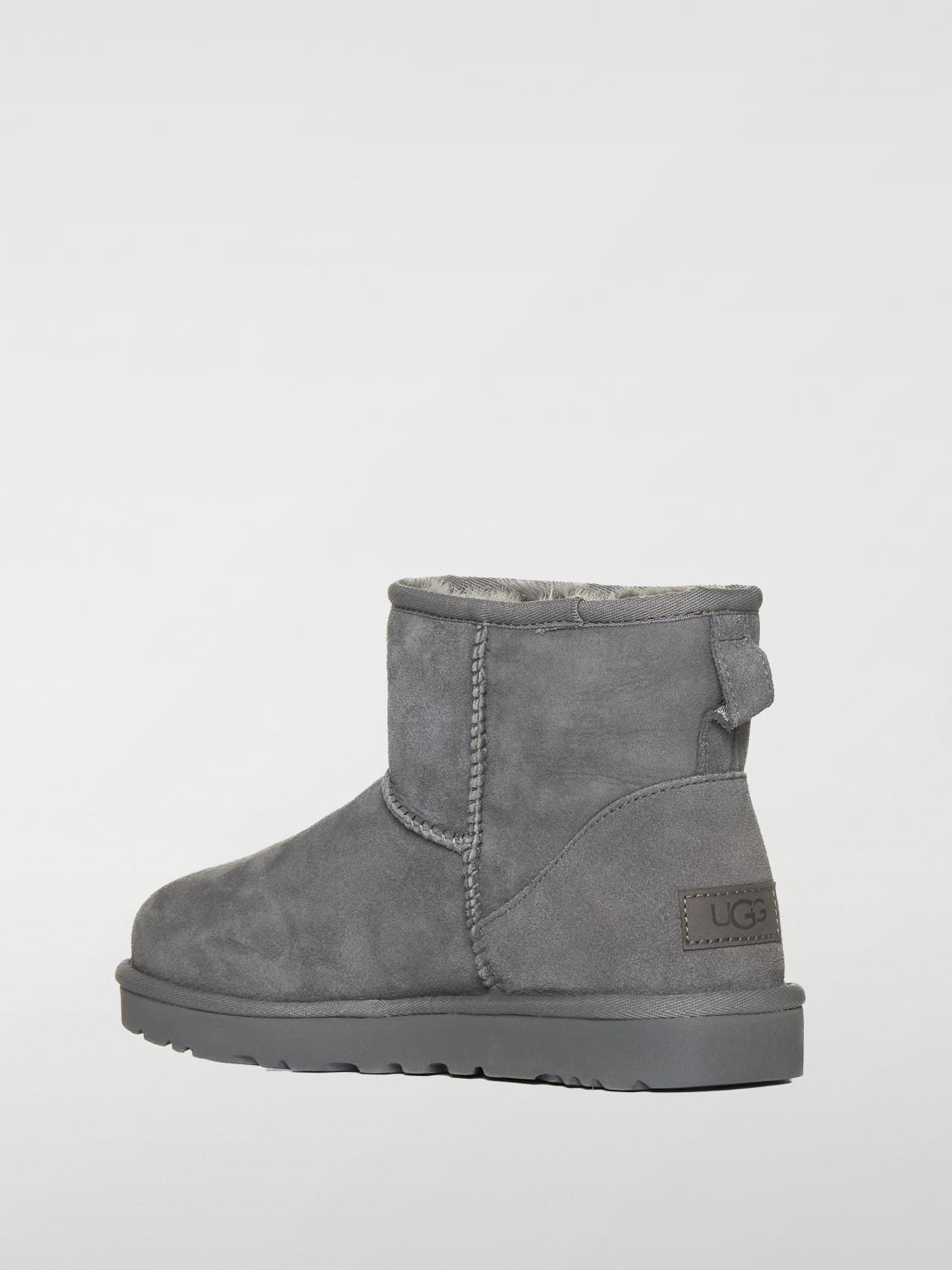 UGG STIVALI: Stivaletto Classic Mini II UGG in camoscio , Grigio - Img 3