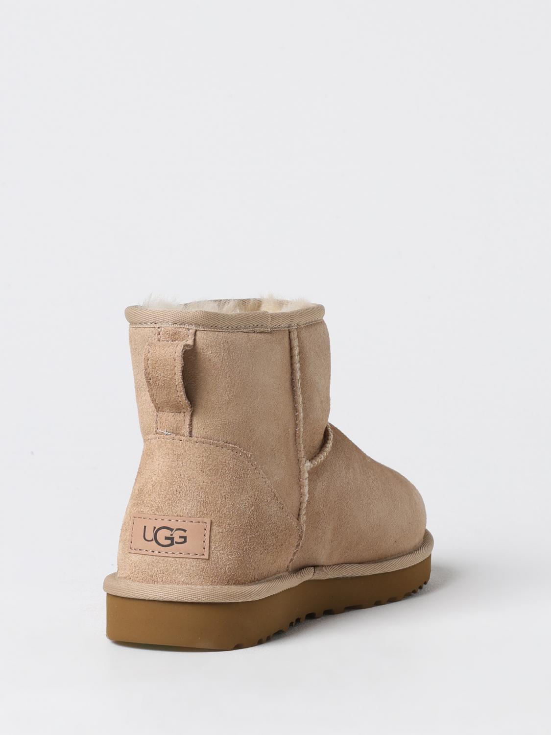 UGG STIVALI: Stivaletto Classic Mini II UGG in camoscio , Beige - Img 3