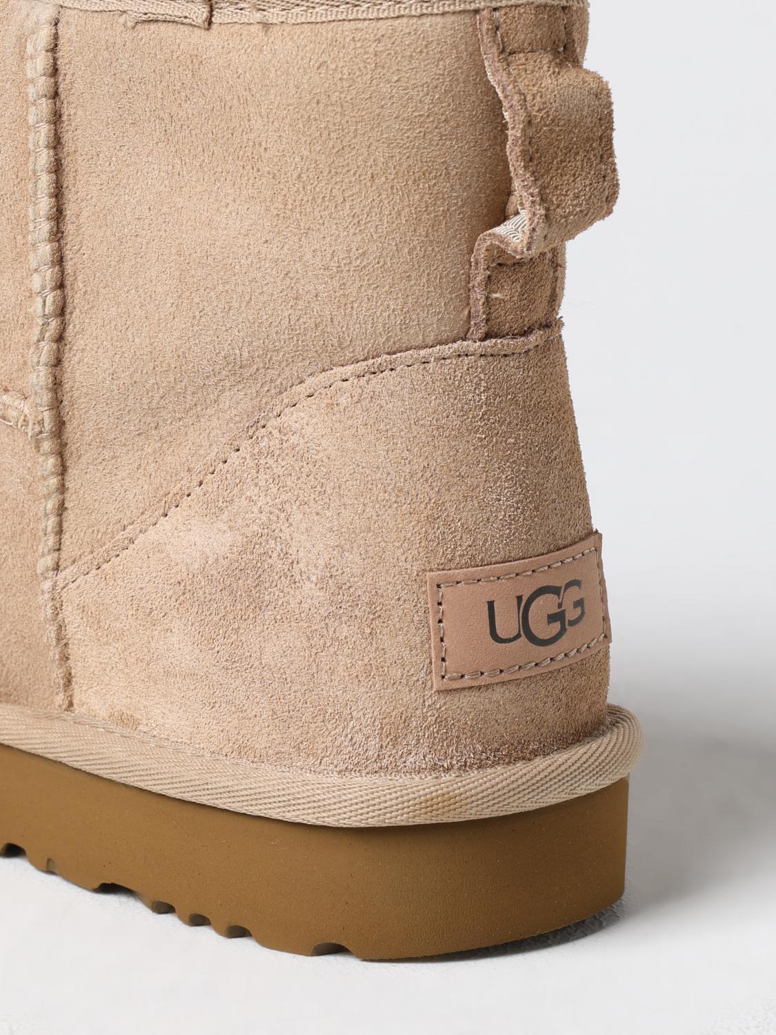 UGG STIVALI: Stivaletto Classic Mini II UGG in camoscio , Beige - Img 4