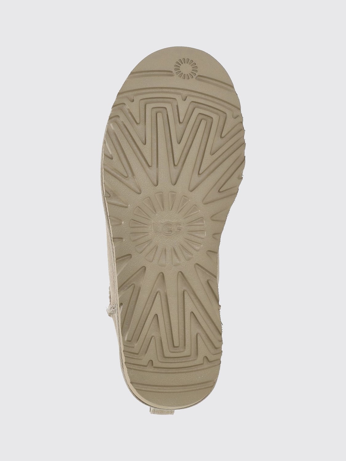 UGG BOTTES: Bottines Classic Ultra Mini en daim UGG, Chameau - Img 5