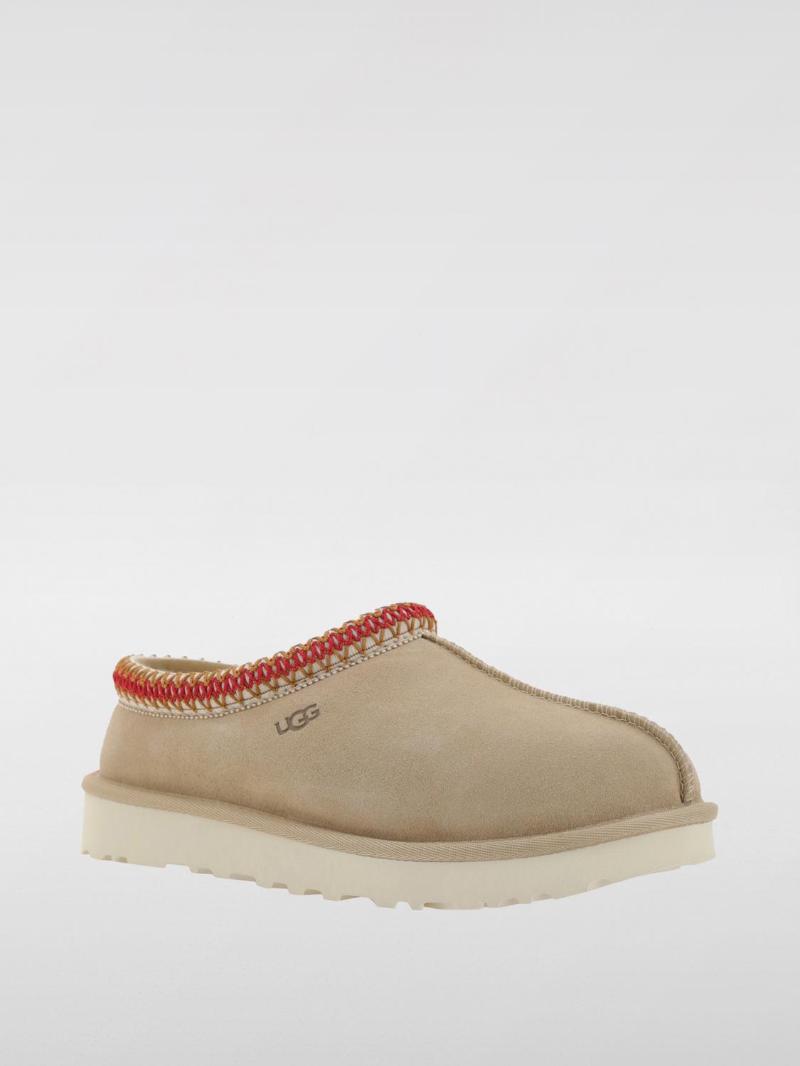 UGG SCARPE: Sabot Tazman UGG in camoscio , Beige - Img 2