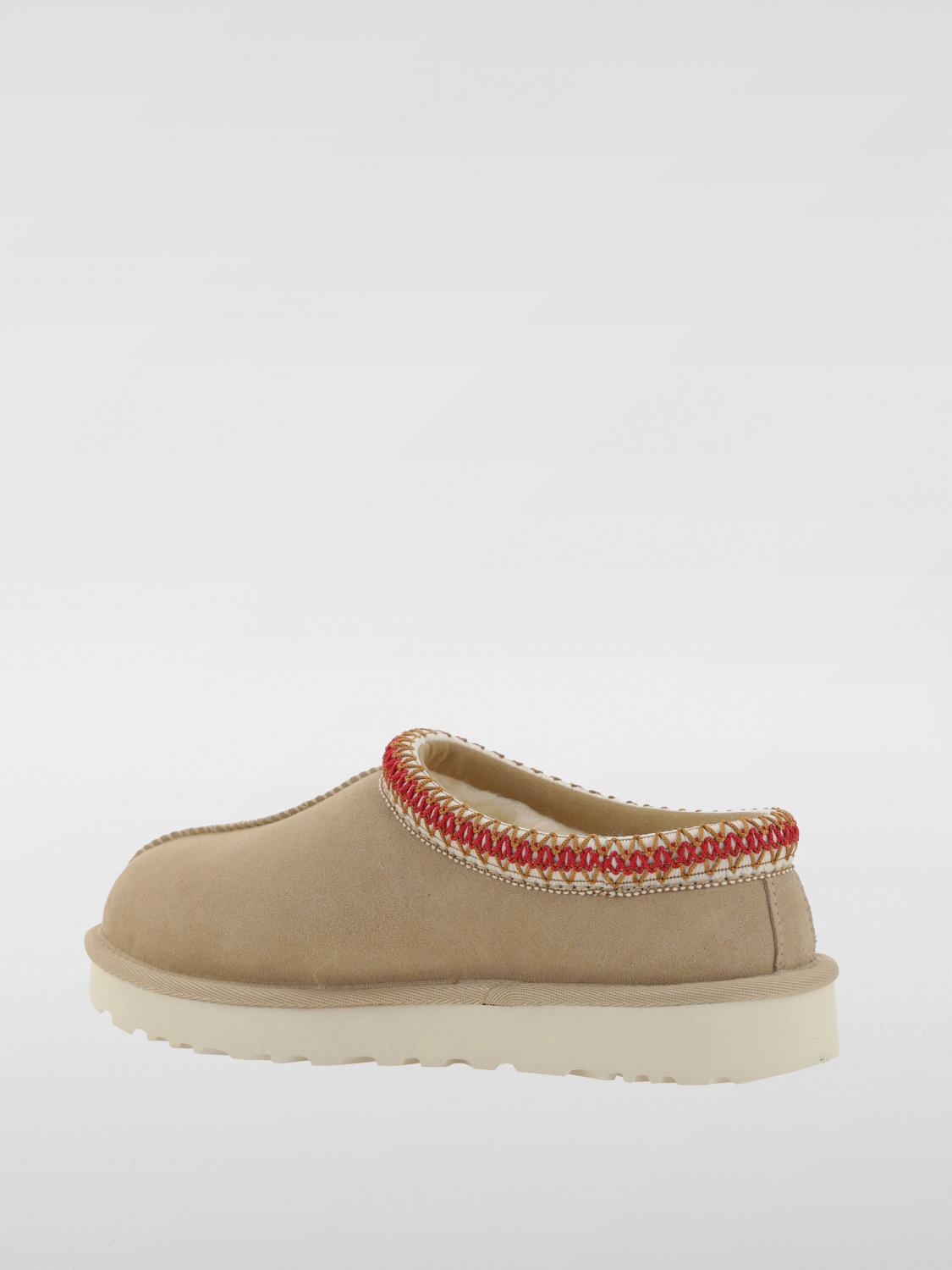 UGG SCARPE: Sabot Tazman UGG in camoscio , Beige - Img 3