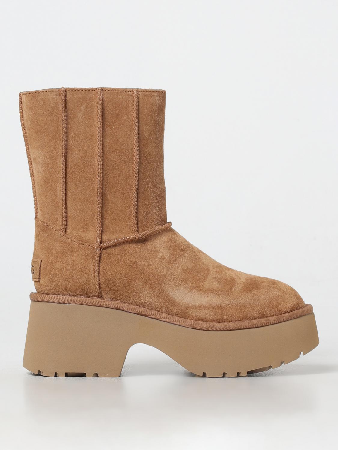 UGG FLAT ANKLE BOOTS: Shoes woman UGG, Hazel - Img 1