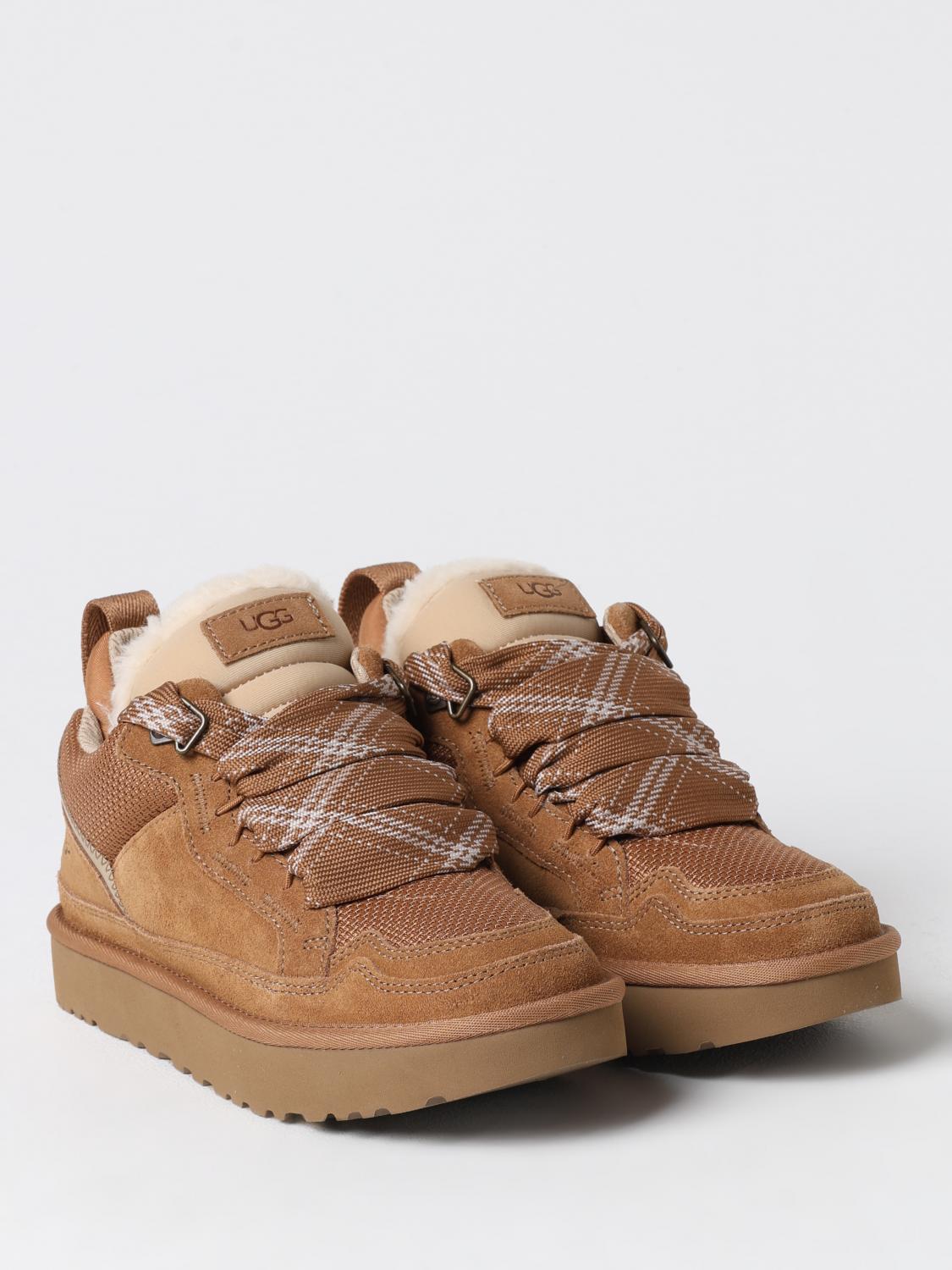UGG SNEAKERS: Sneakers Lowmel UGG in camoscio e mesh , Nocciola - Img 2