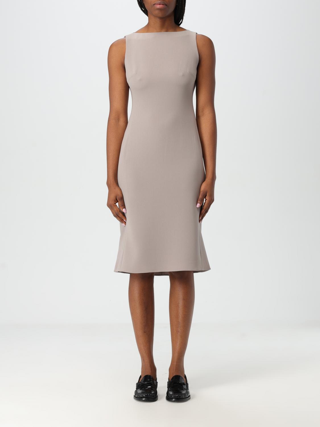 THEORY DRESS: Dress woman Theory, Sand - Img 1