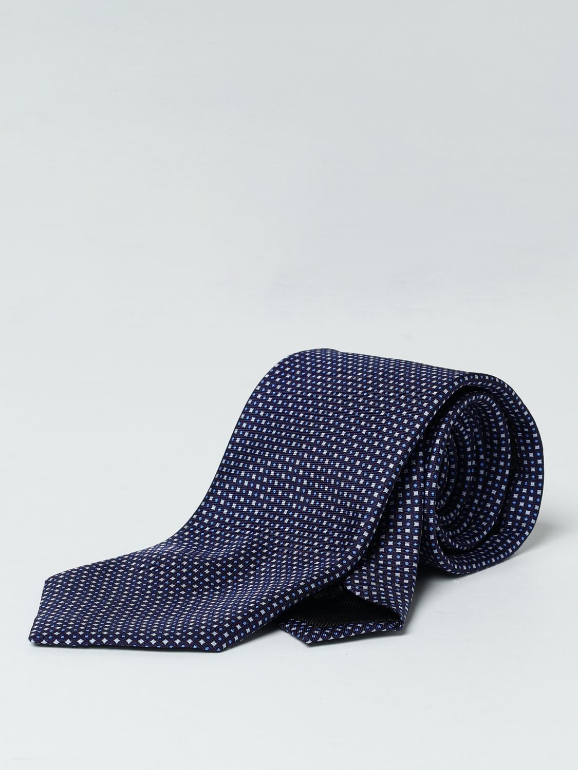 Giglio Cravatta Zegna in seta jacquard