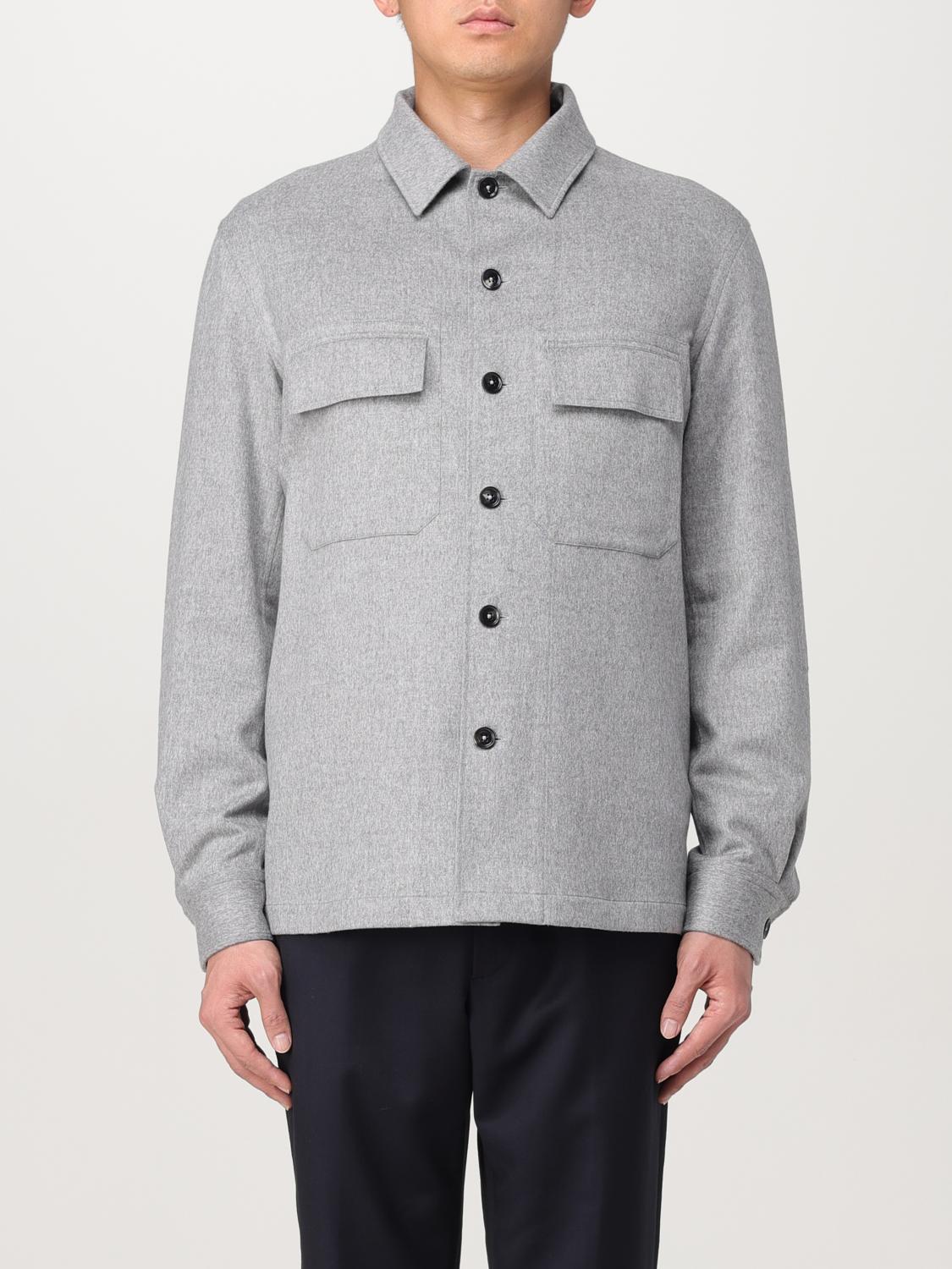 ZEGNA SHIRT: Blazer men Zegna, Grey - Img 1