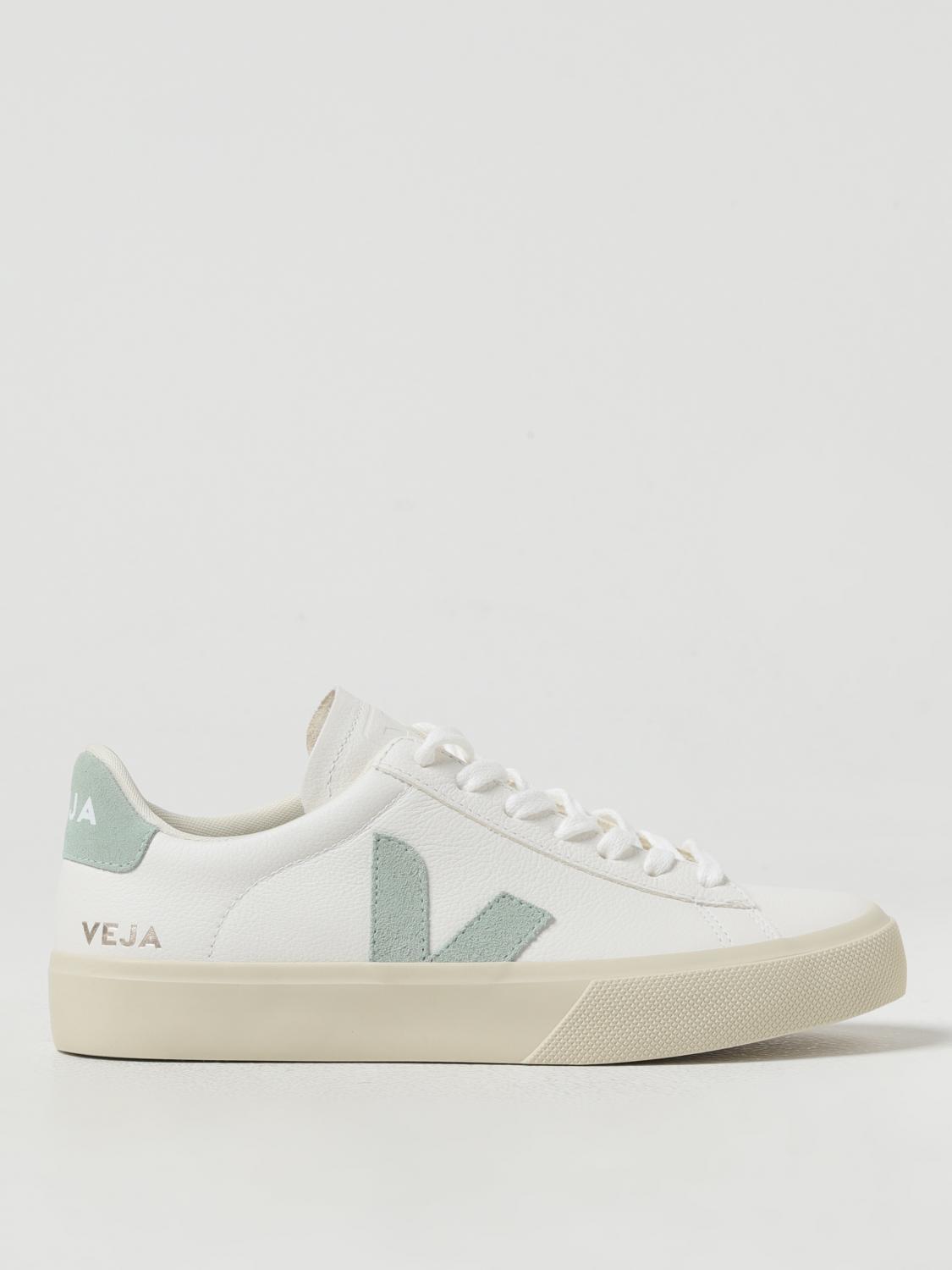 VEJA SNEAKERS: Sneakers Campo Veja in pelle , Bianco - Img 1
