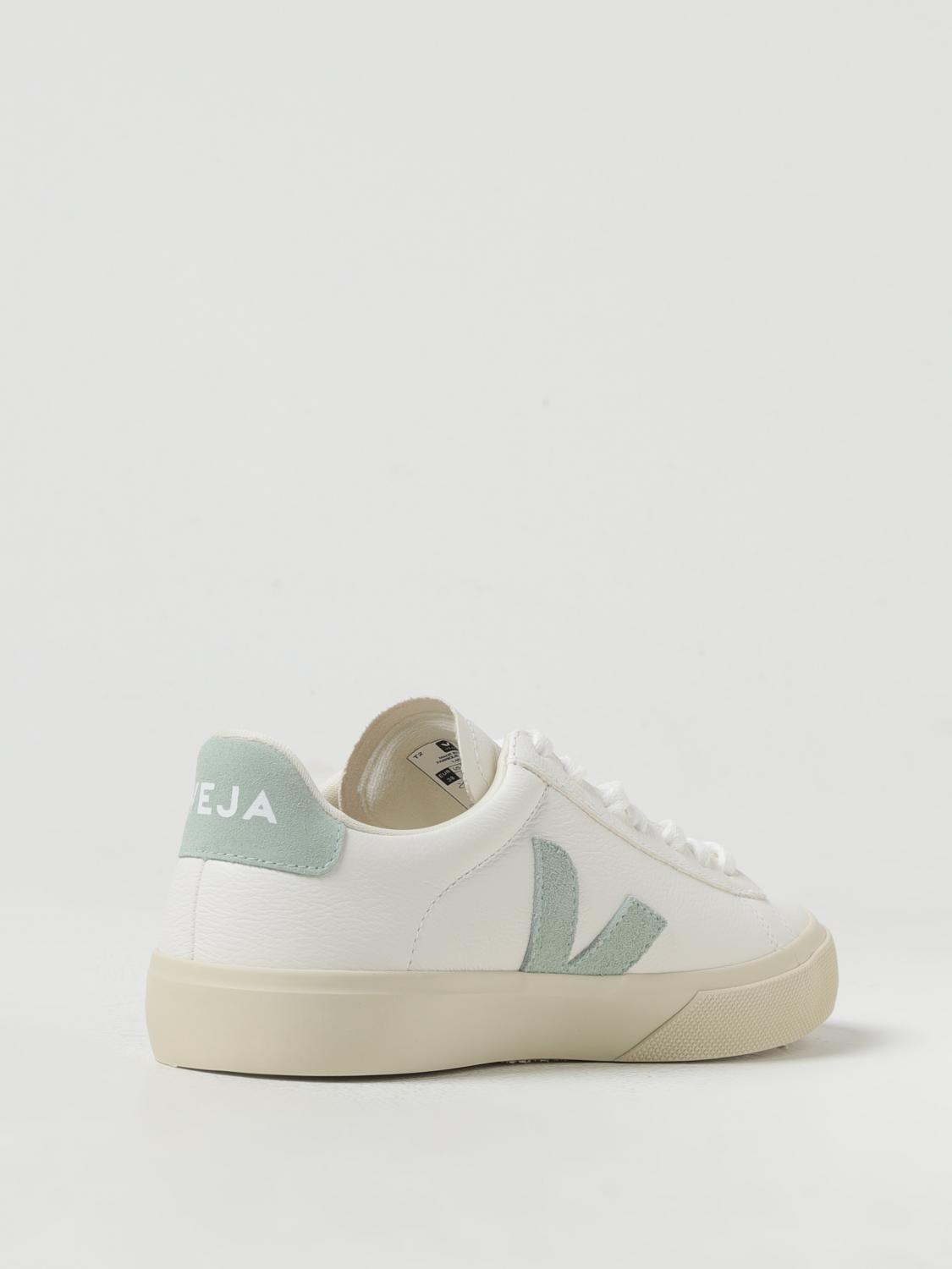 VEJA SNEAKERS: Sneakers Campo Veja in pelle , Bianco - Img 3