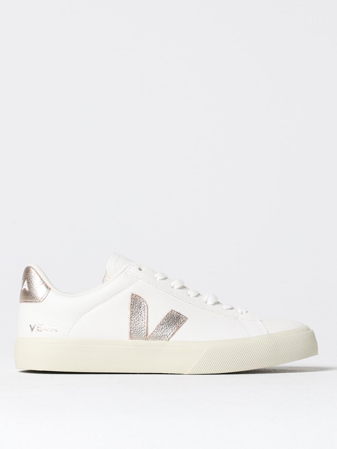 VEJA SNEAKERS: Sneakers Campo Veja in pelle , Bianco - Img 1