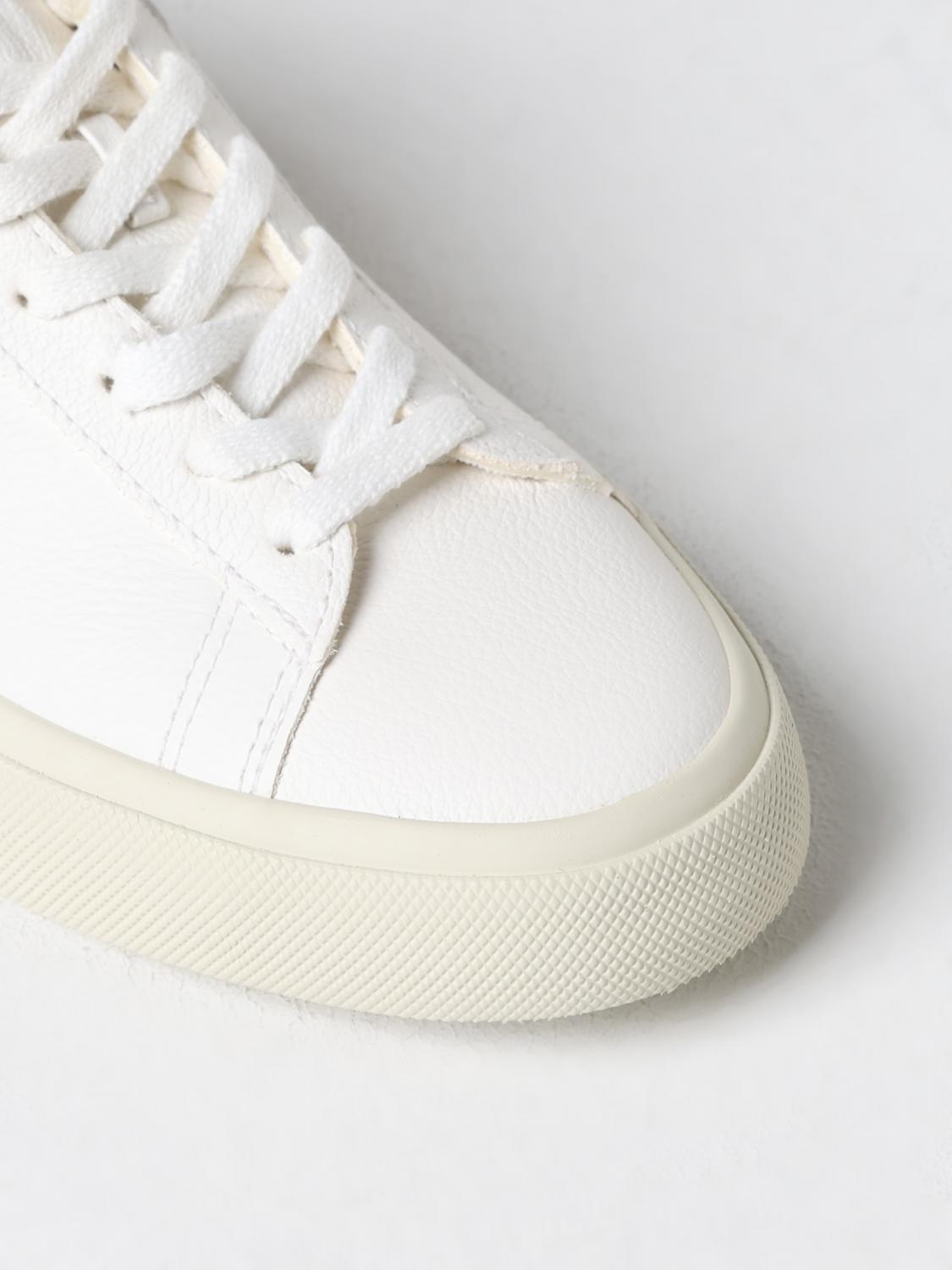 VEJA SNEAKERS: Sneakers Campo Veja in pelle , Bianco - Img 4
