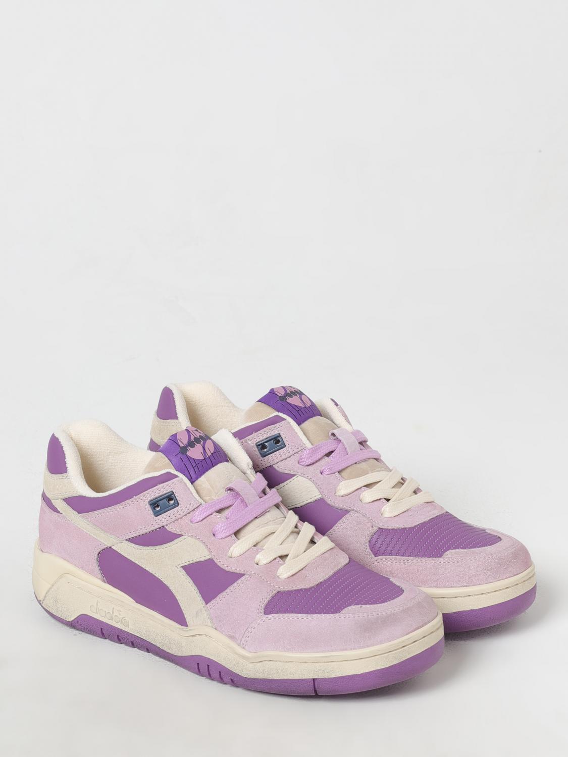 DIADORA HERITAGE BASKETS: Baskets femme Diadora Heritage, Lilas - Img 2