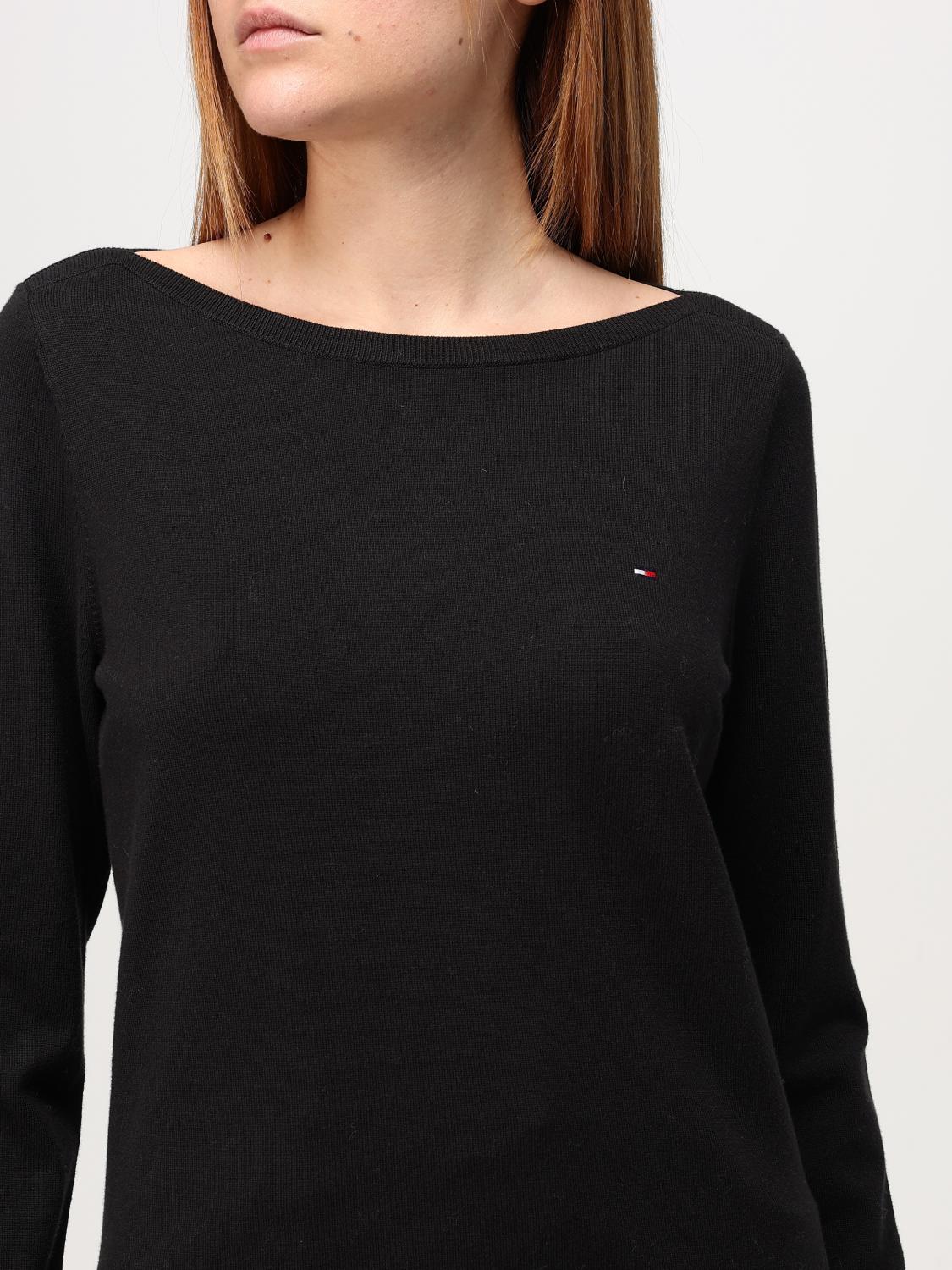 TOMMY HILFIGER SWEATER: Sweater woman Tommy Hilfiger, Black - Img 3