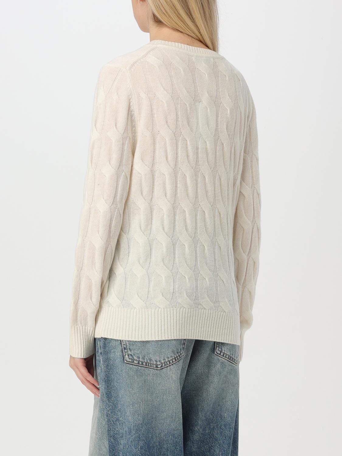 TOMMY HILFIGER MAGLIA: Pullover Tommy Hilfiger in lana tricot , Panna - Img 2