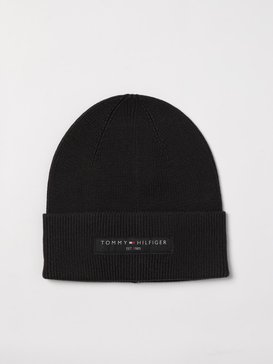 TOMMY HILFIGER GORRO: Gorro hombre Tommy Hilfiger, Negro - Img 1