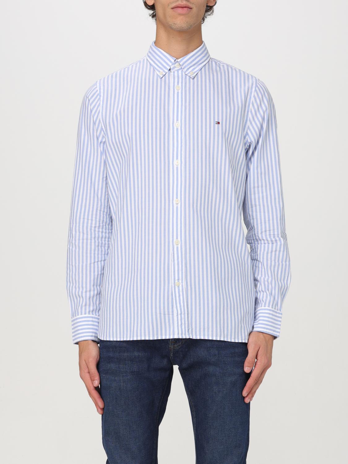 TOMMY HILFIGER SHIRT: Shirt men Tommy Hilfiger, Gnawed Blue - Img 1