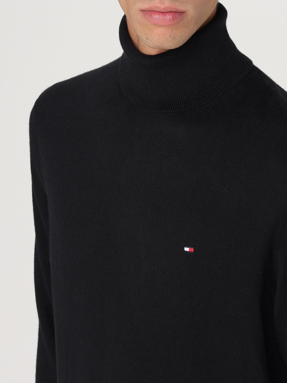 TOMMY HILFIGER SWEATER: Sweater men Tommy Hilfiger, Black - Img 3