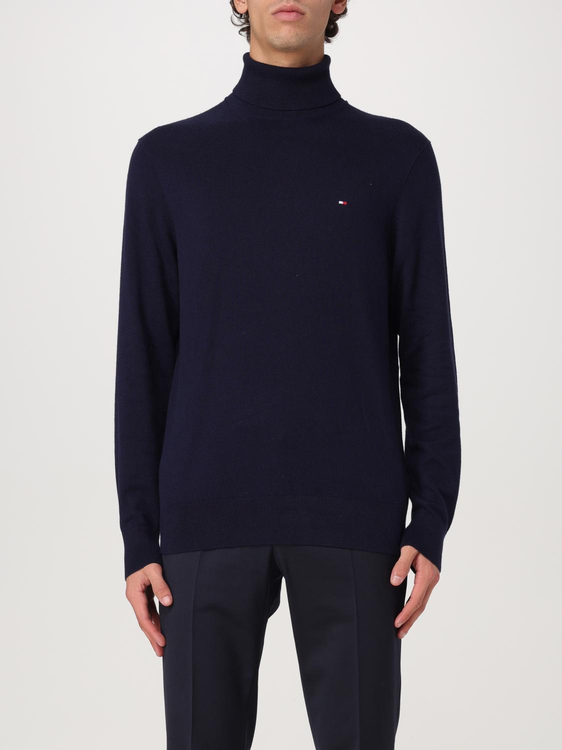 TOMMY HILFIGER SWEATER: Sweater men Tommy Hilfiger, Blue - Img 1