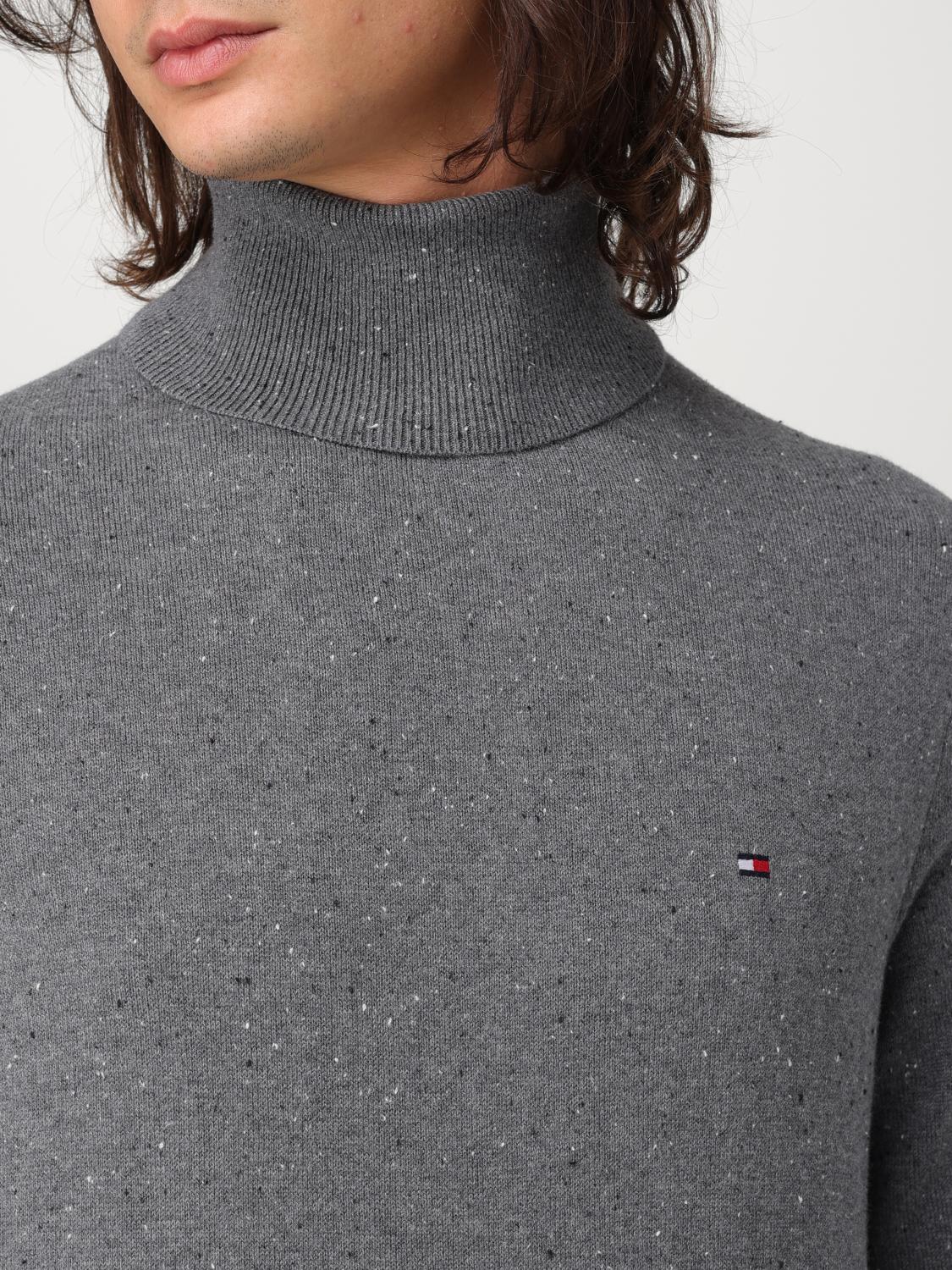 TOMMY HILFIGER SWEATER: Sweater men Tommy Hilfiger, Grey - Img 3