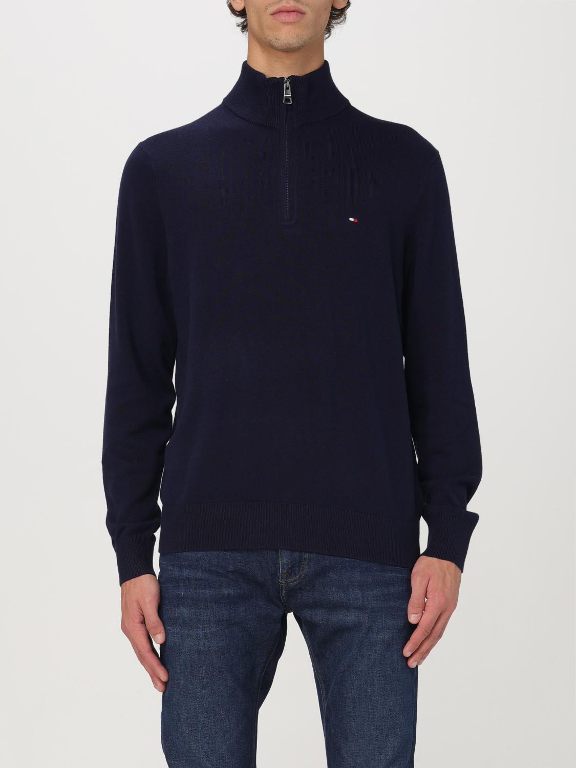 TOMMY HILFIGER SWEATER: Sweater men Tommy Hilfiger, Blue - Img 1