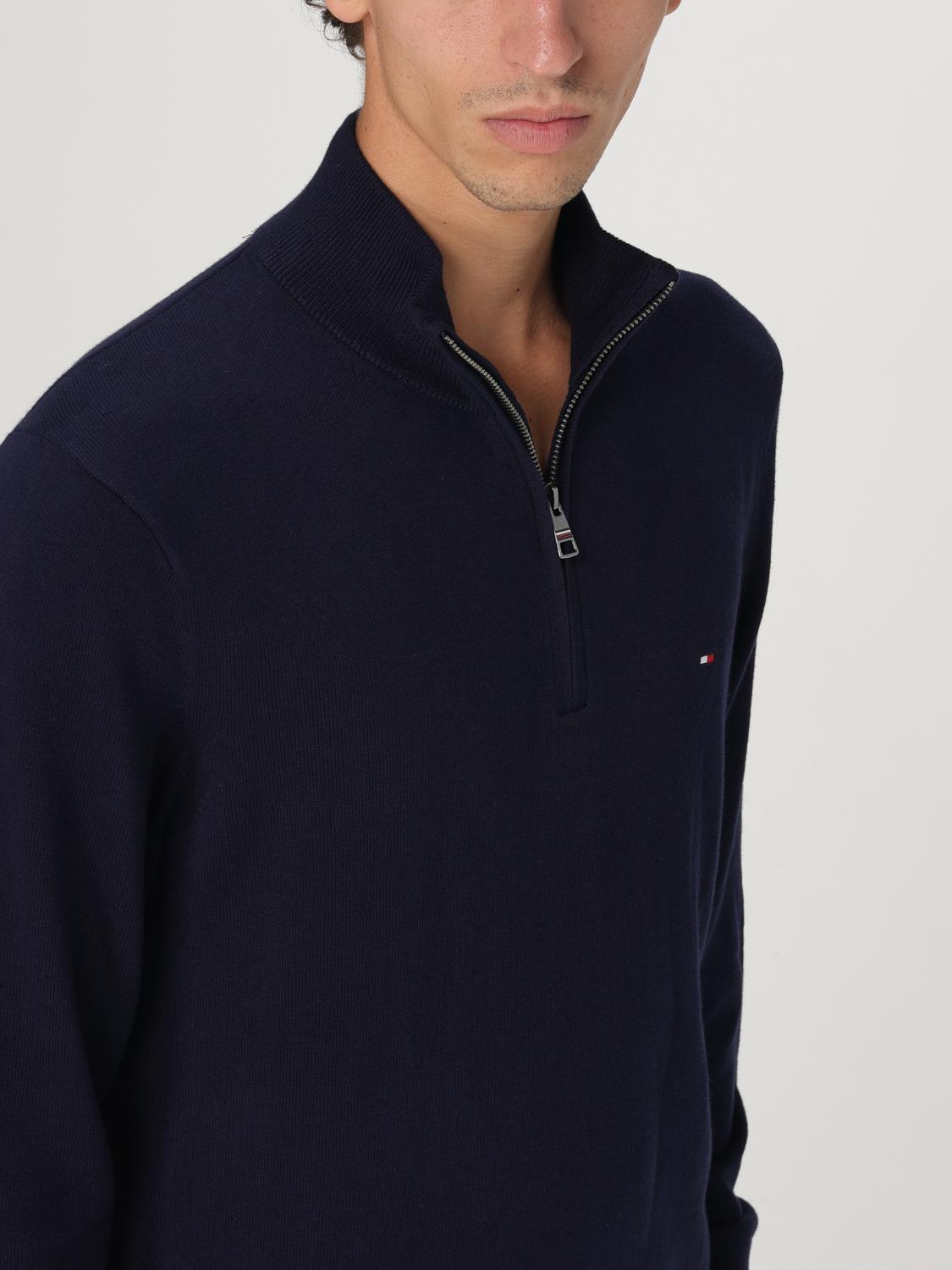 TOMMY HILFIGER SWEATER: Sweater men Tommy Hilfiger, Blue - Img 3