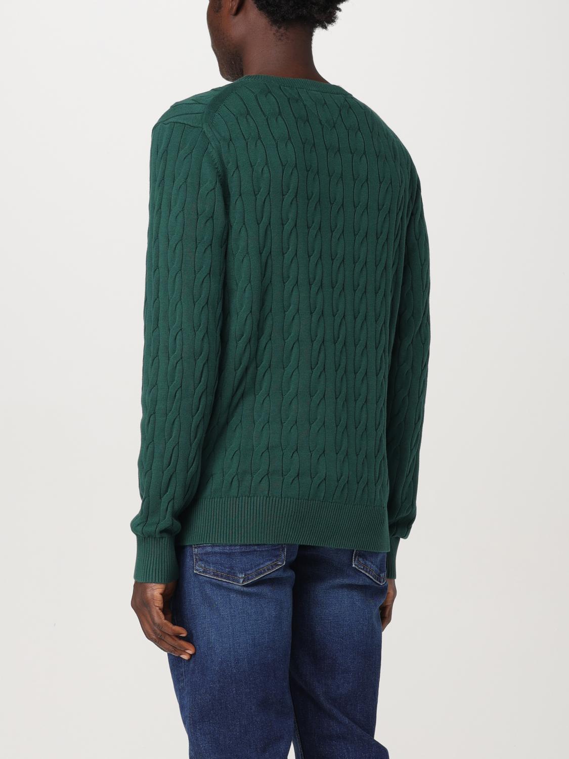 TOMMY HILFIGER SWEATER: Sweater men Tommy Hilfiger, Green - Img 2