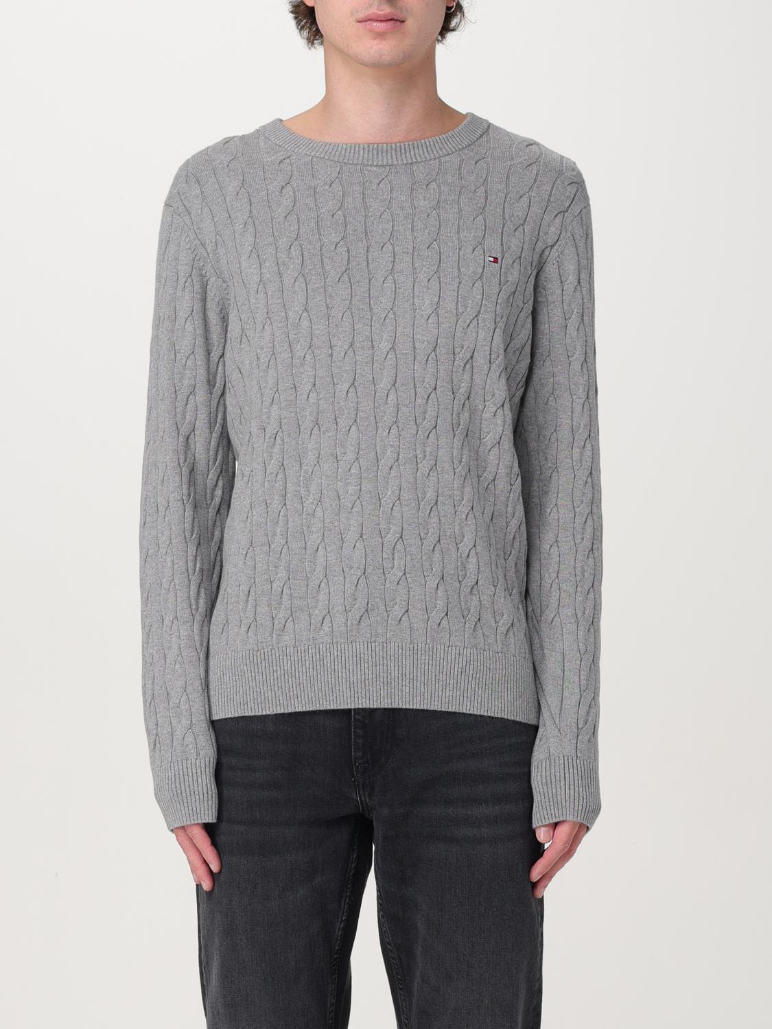 TOMMY HILFIGER SWEATER: Sweater men Tommy Hilfiger, Grey - Img 1