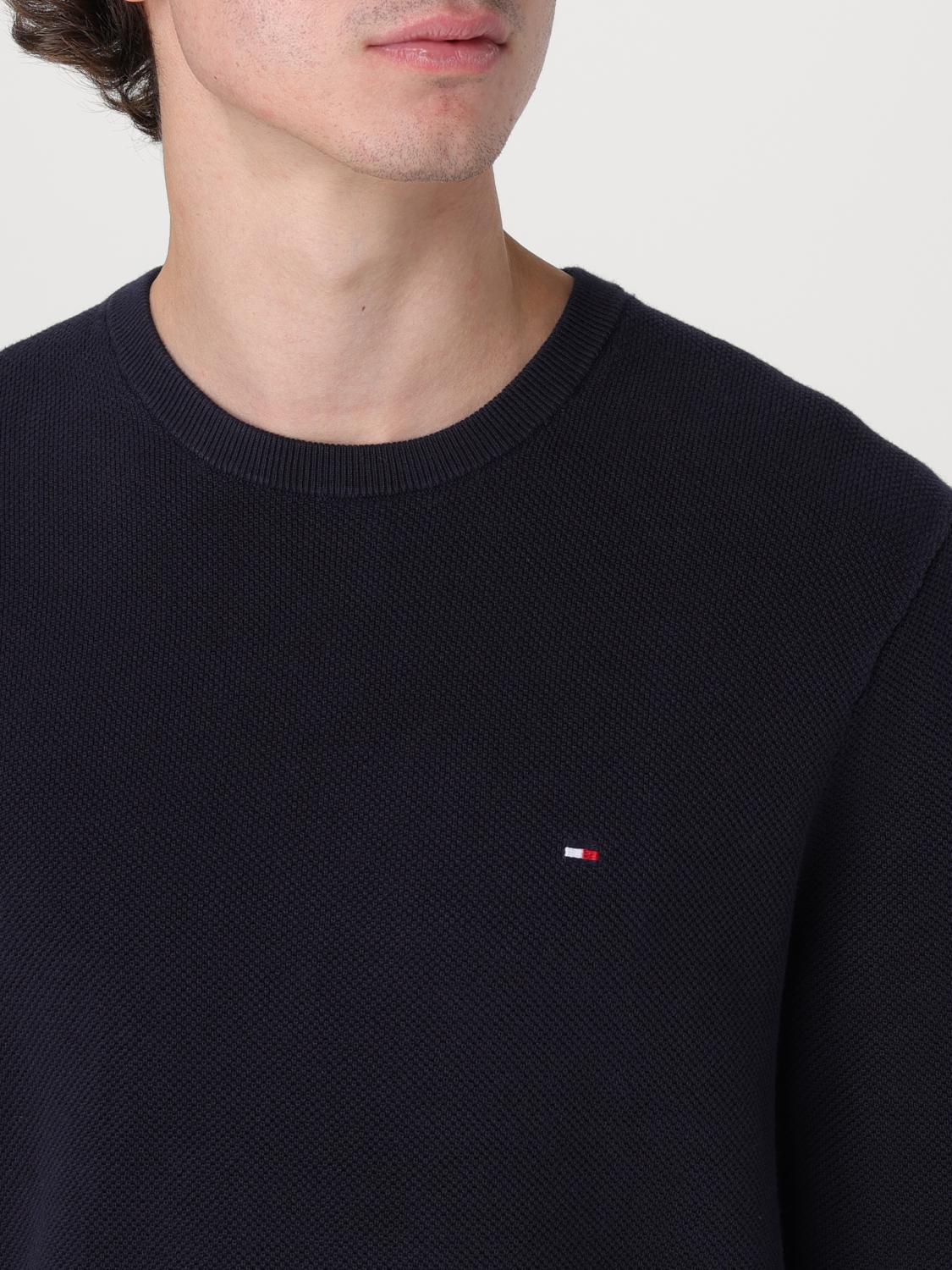 TOMMY HILFIGER SWEATER: Sweater men Tommy Hilfiger, Navy - Img 3