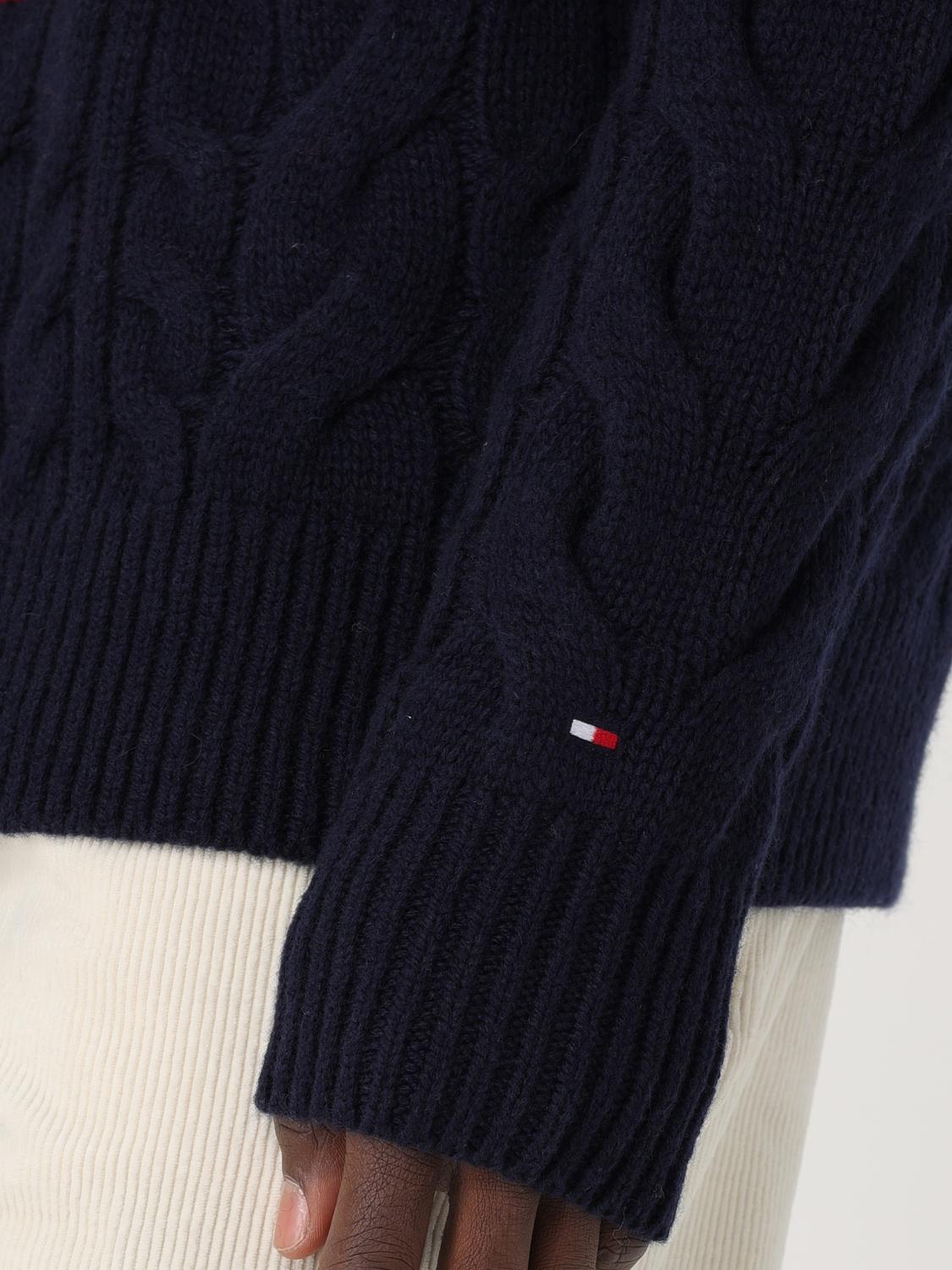 TOMMY HILFIGER SWEATER: Sweater men Tommy Hilfiger, Blue - Img 3