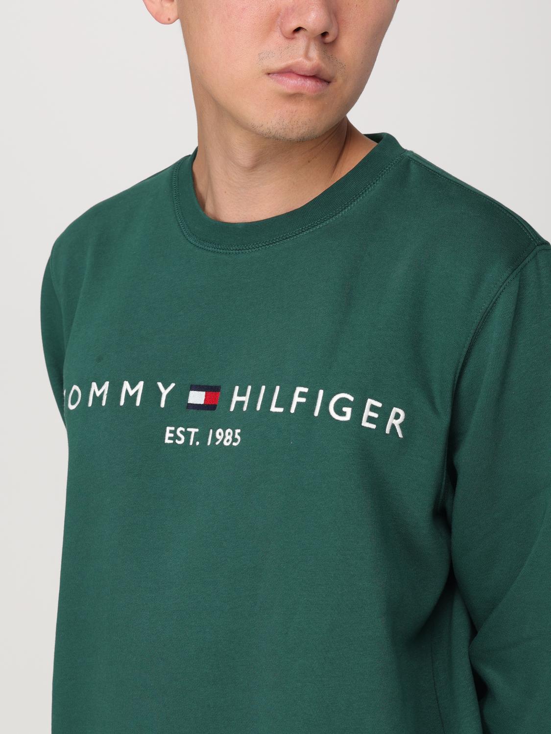 TOMMY HILFIGER SWEATSHIRT: Sweatshirt men Tommy Hilfiger, Green - Img 3