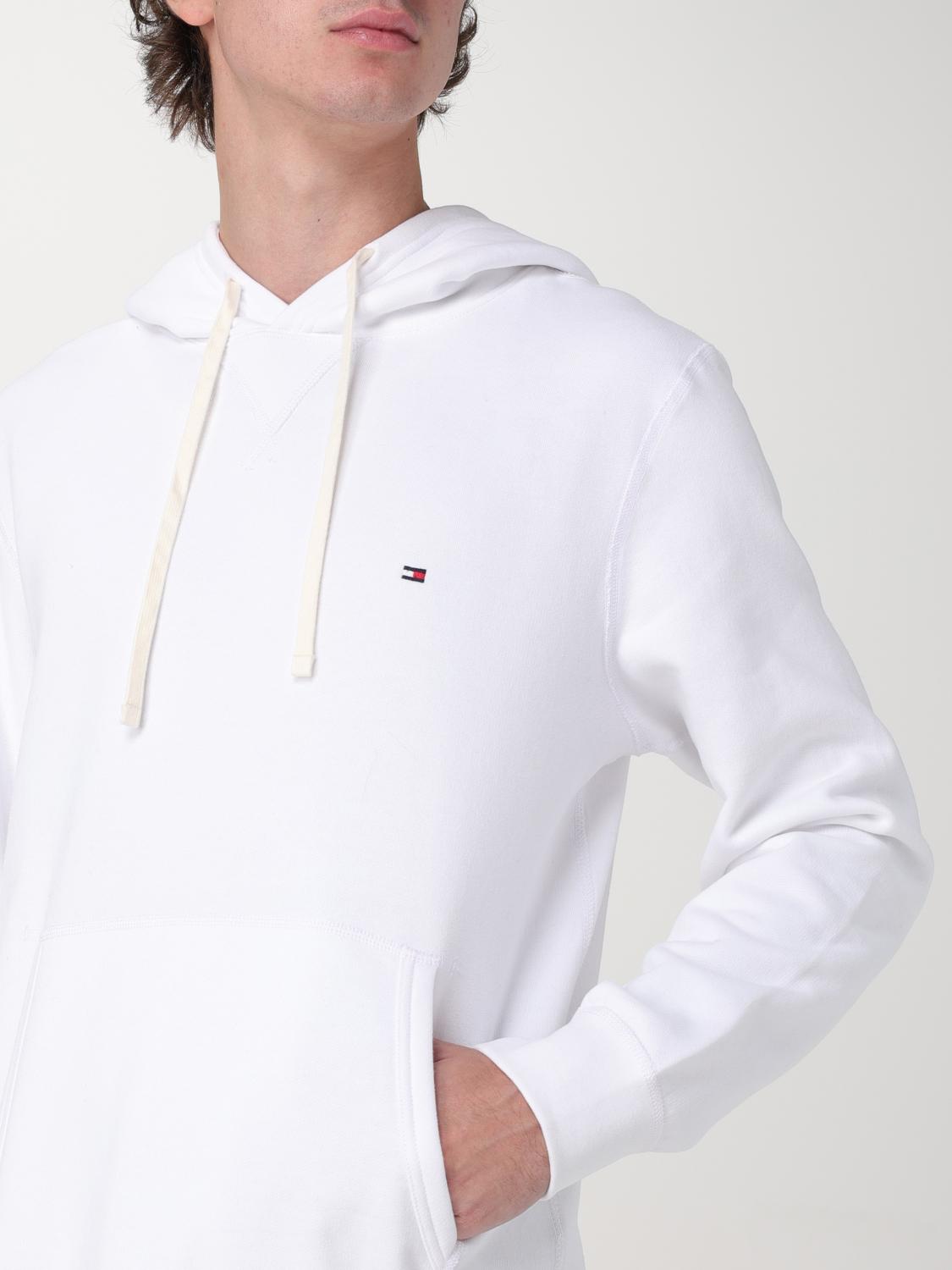 TOMMY HILFIGER SWEATSHIRT: Sweatshirt men Tommy Hilfiger, White - Img 3