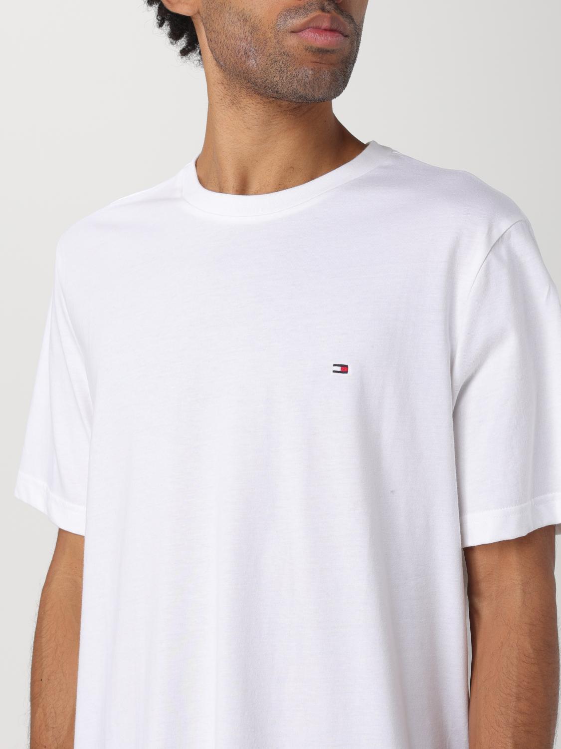 TOMMY HILFIGER T-SHIRT: T-shirt men Tommy Hilfiger, White - Img 3