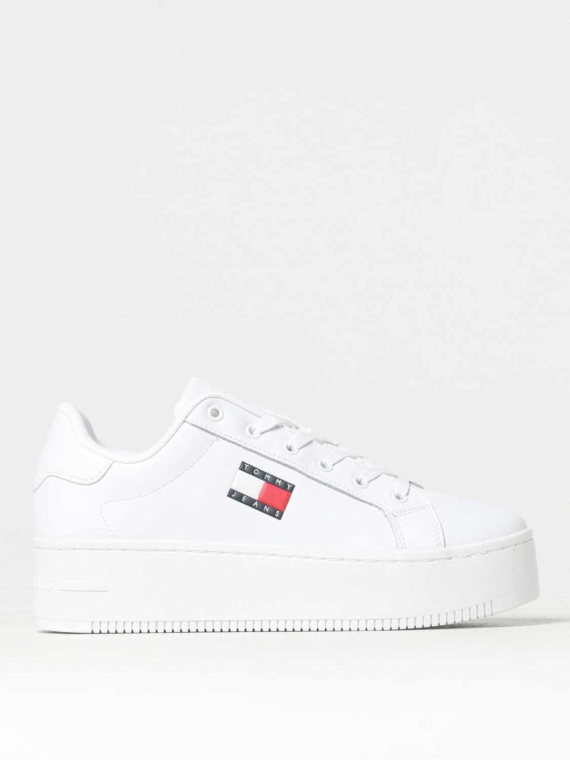 TOMMY JEANS SNEAKERS: Sneakers woman Tommy Jeans, White - Img 1