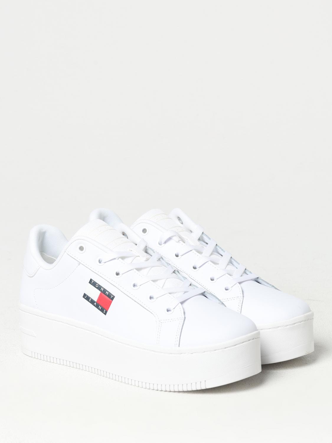 TOMMY JEANS SNEAKERS: Sneakers woman Tommy Jeans, White - Img 2