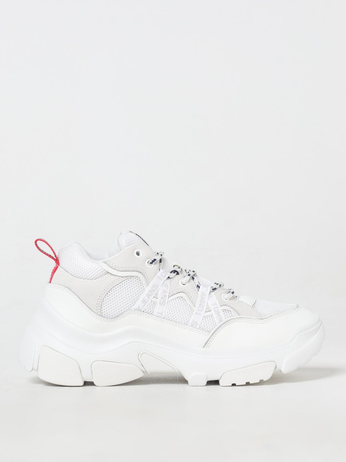 TOMMY JEANS SNEAKERS: Sneakers Tommy Jeans in pelle e mesh , Bianco - Img 1