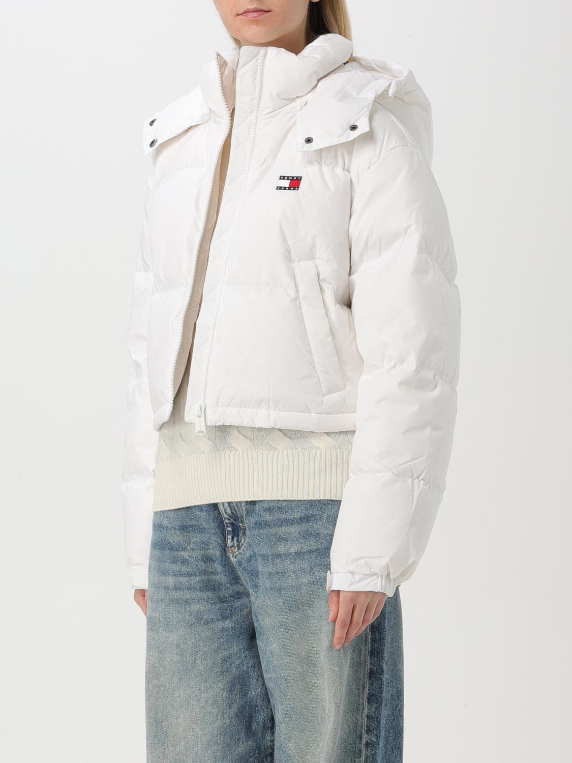 TOMMY JEANS JACKET: Jacket woman Tommy Jeans, White - Img 3