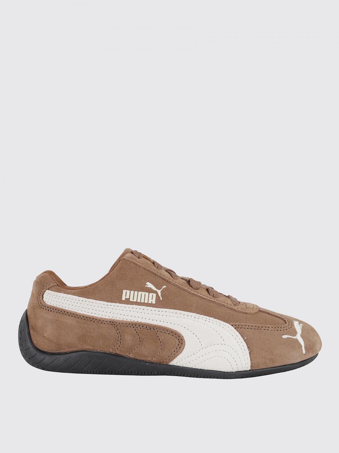 PUMA SNEAKERS: Sneakers Speedcat OG Puma in camoscio , Caffe - Img 1