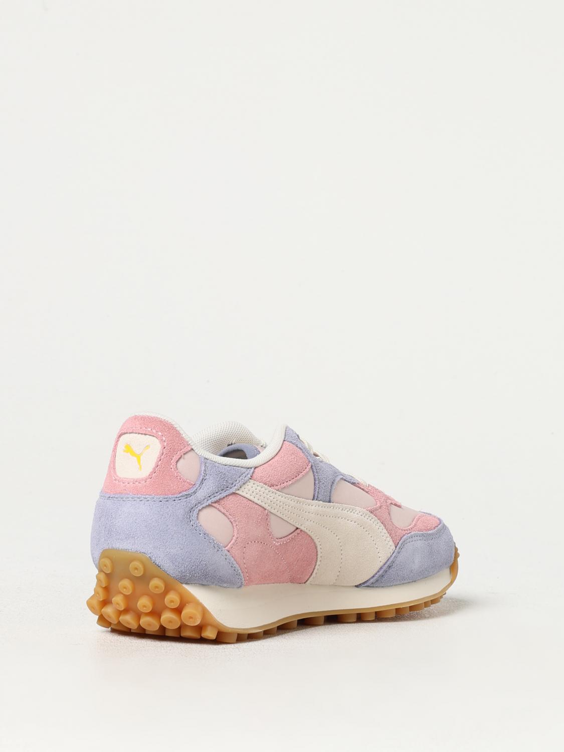 PUMA SNEAKERS: Sneakers Easy Rider KIDSUPER x Puma in camoscio e mesh , Rosa - Img 3