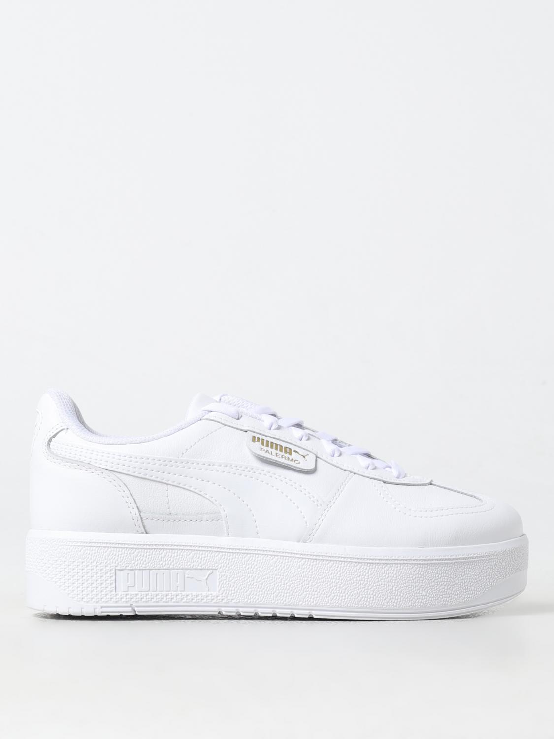 PUMA SNEAKERS: Sneakers Palermo Puma in pelle , Bianco - Img 1