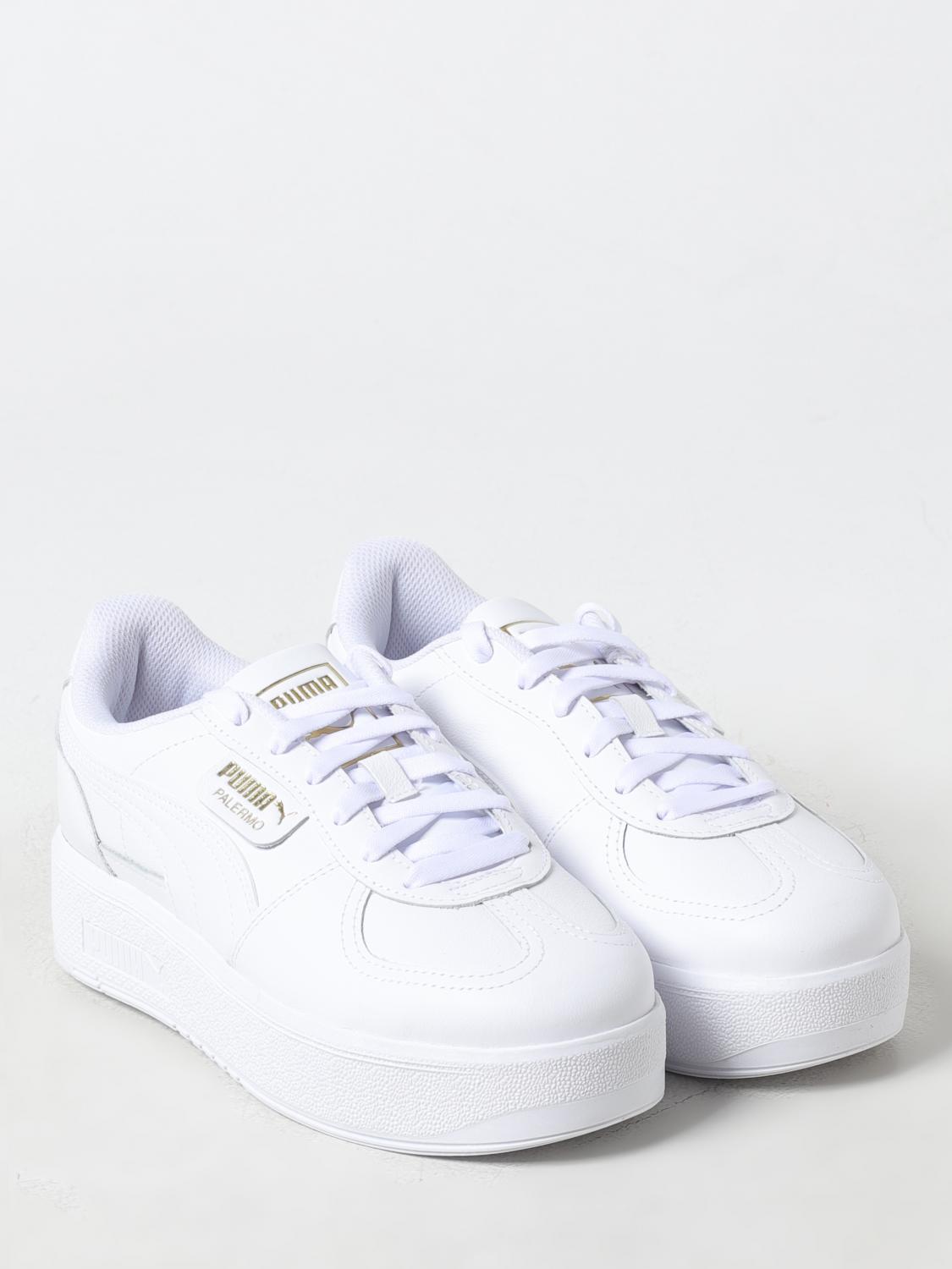 PUMA SNEAKERS: Sneakers Palermo Puma in pelle , Bianco - Img 2