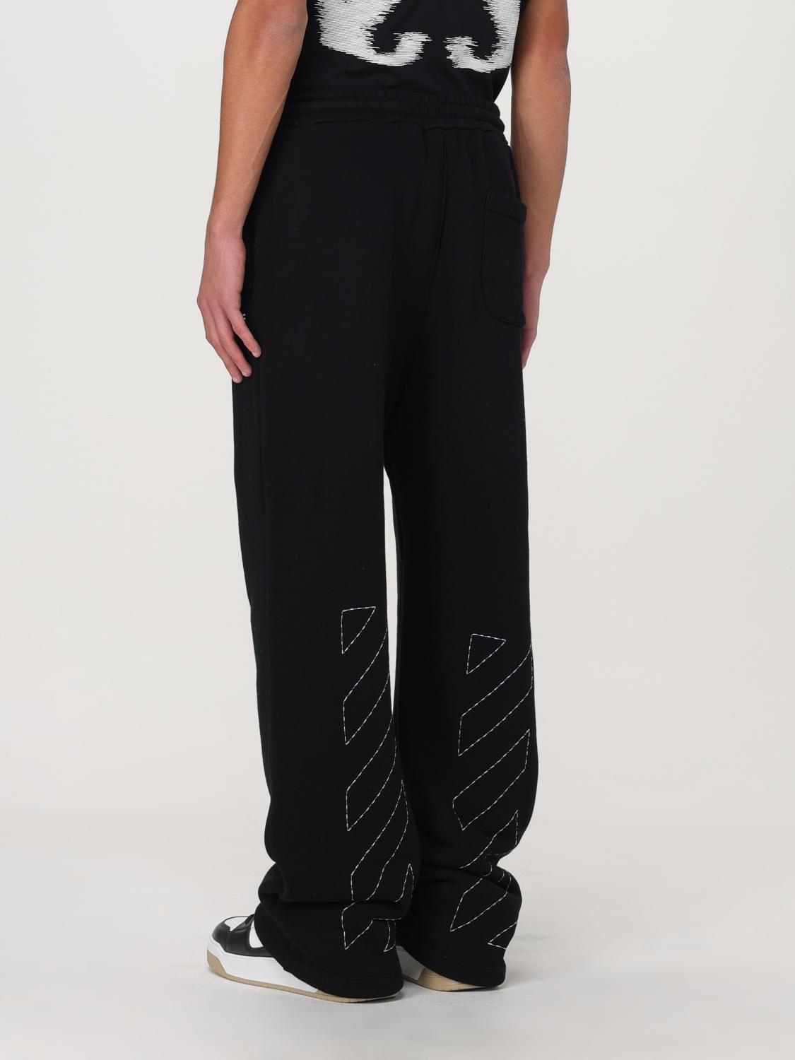 OFF-WHITE PANTS: Pants men Off-white, Black - Img 3