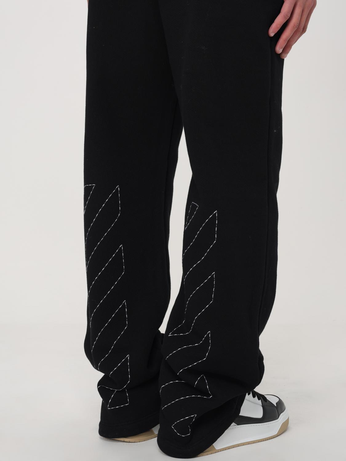 OFF-WHITE PANTS: Pants men Off-white, Black - Img 5