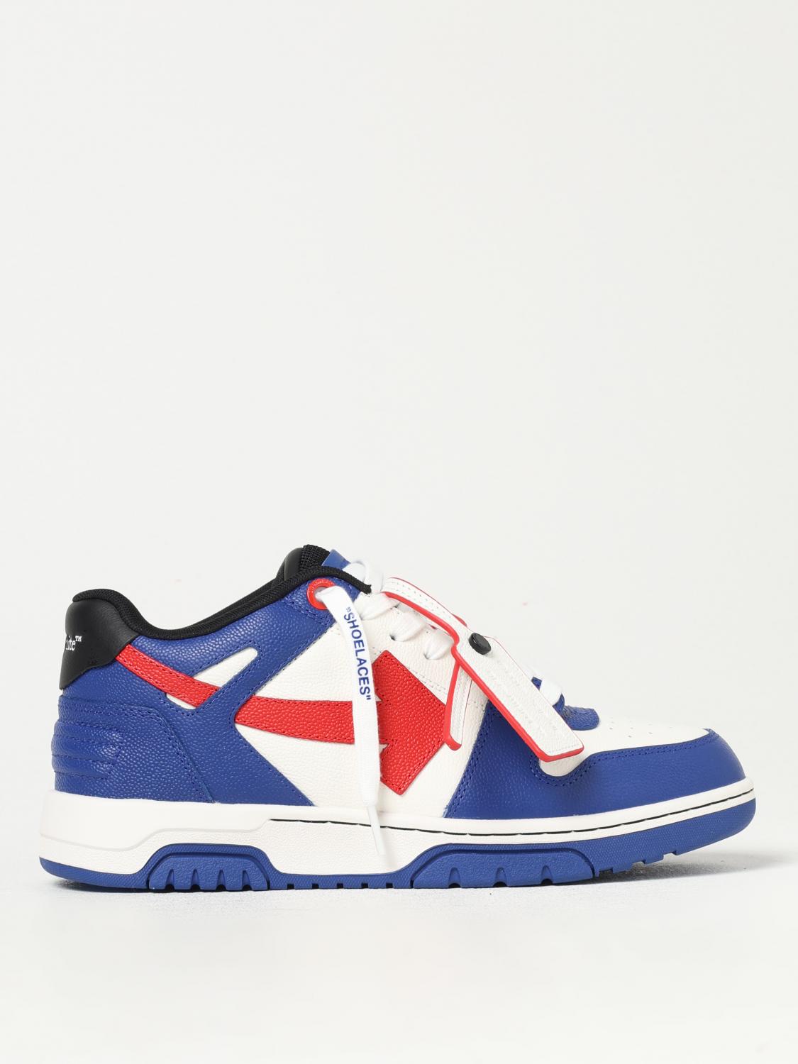 Giglio Sneakers Out Of Office Off-White in cotone spalmato e pelle