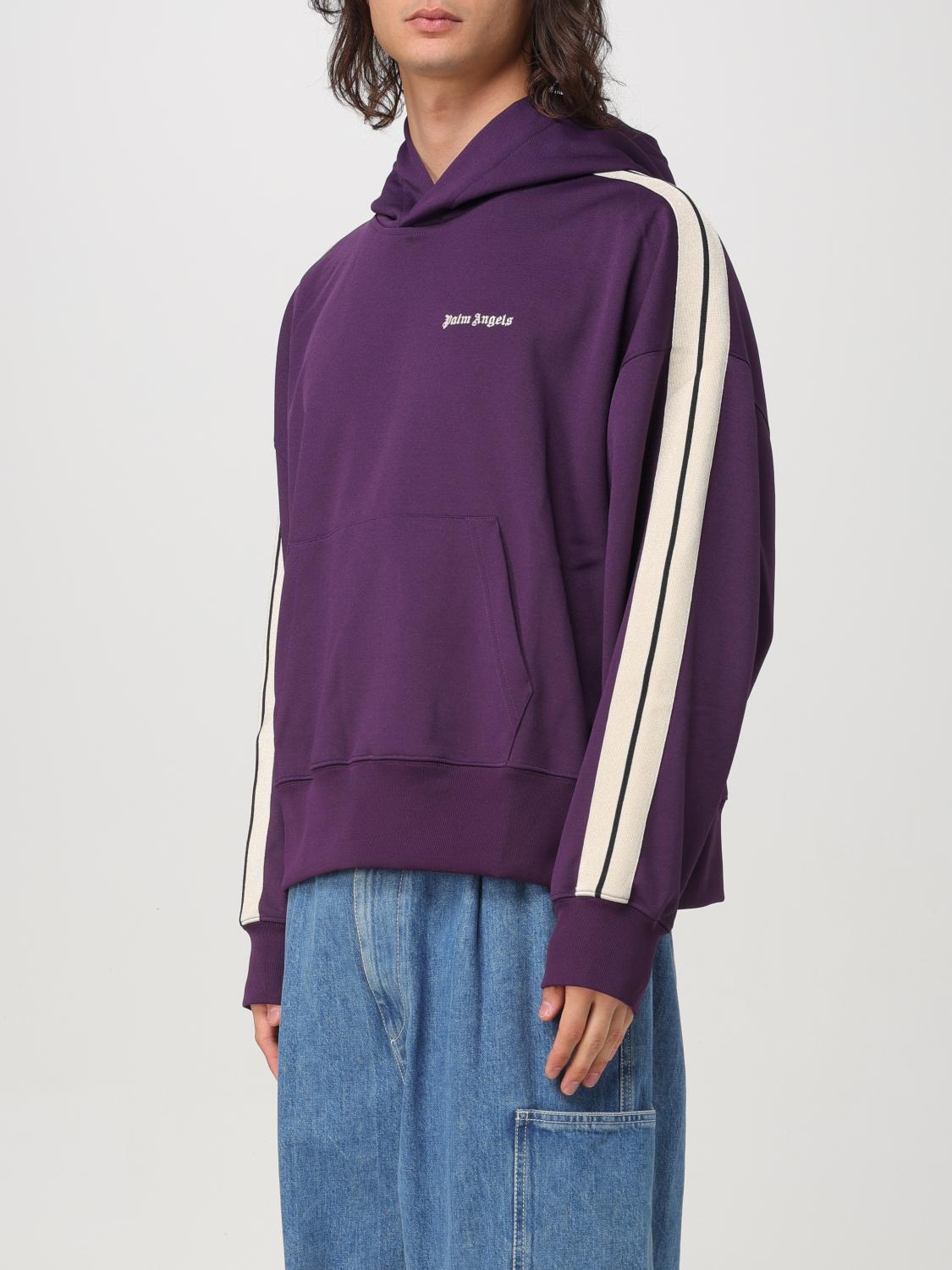 PALM ANGELS SWEATSHIRT: Sweatshirt men Palm Angels, Violet - Img 3