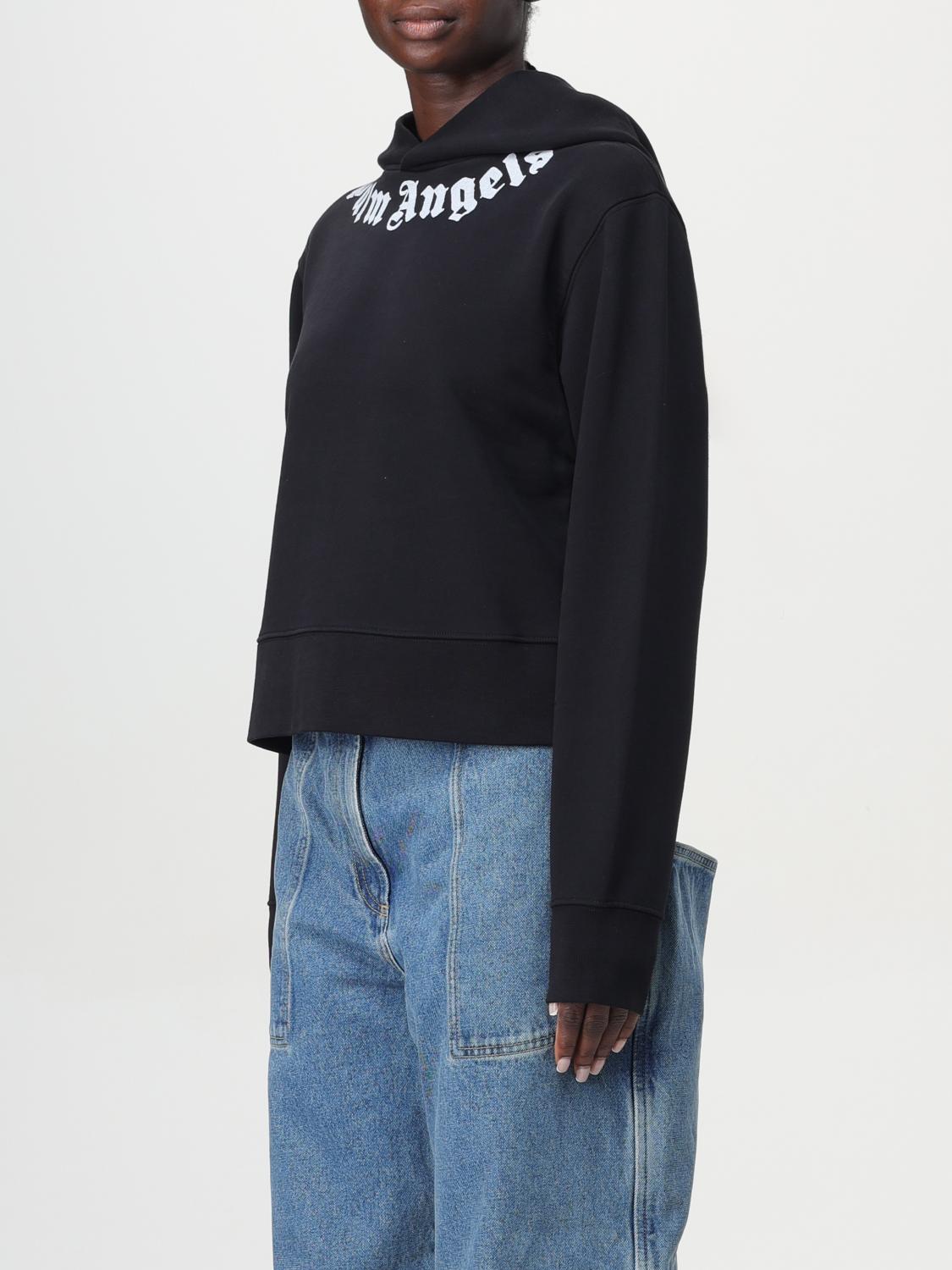 PALM ANGELS SUDADERA: Sudadera mujer Palm Angels, Negro - Img 3