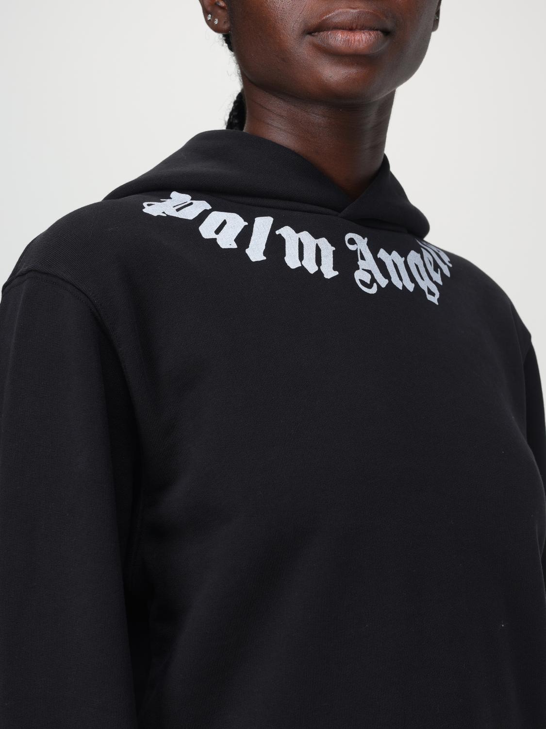 PALM ANGELS SUDADERA: Sudadera mujer Palm Angels, Negro - Img 4