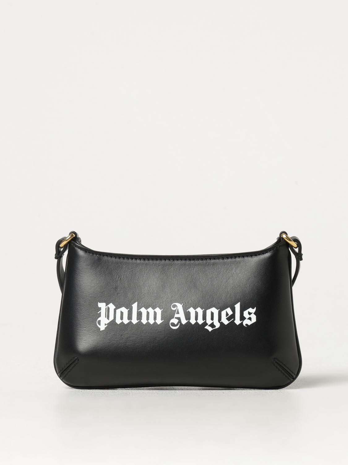 PALM ANGELS BORSA A SPALLA: Borsa a spalla donna Palm Angels, Nero - Img 1